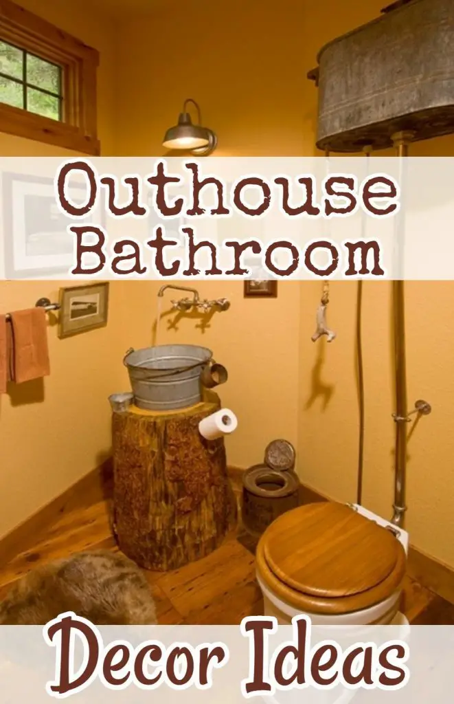 Home Garden Set 12 Outhouse Shower, Primitive Outhouse Shower Curtain