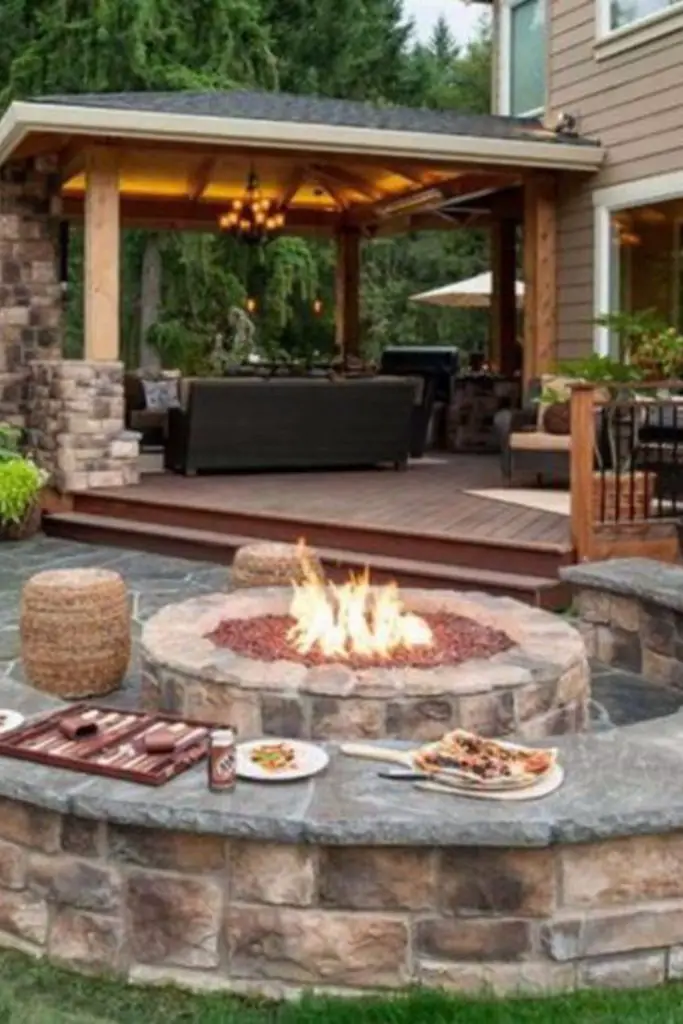 Backyard Fire Pit Ideas and Designs for Your Yard, Deck or ...