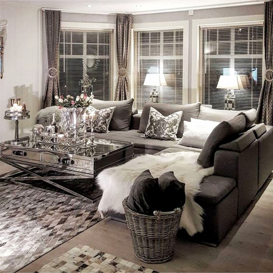 Cozy Neutral Living Room Ideas - Earthy Gray Living Rooms To Copy