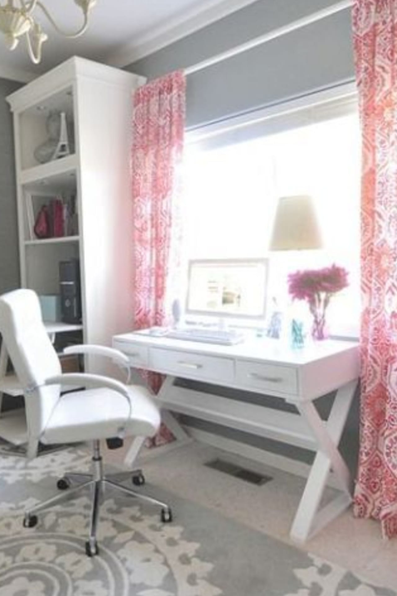 Pretty Home Office Ideas For Women Beautiful Glam Chic Home Office 