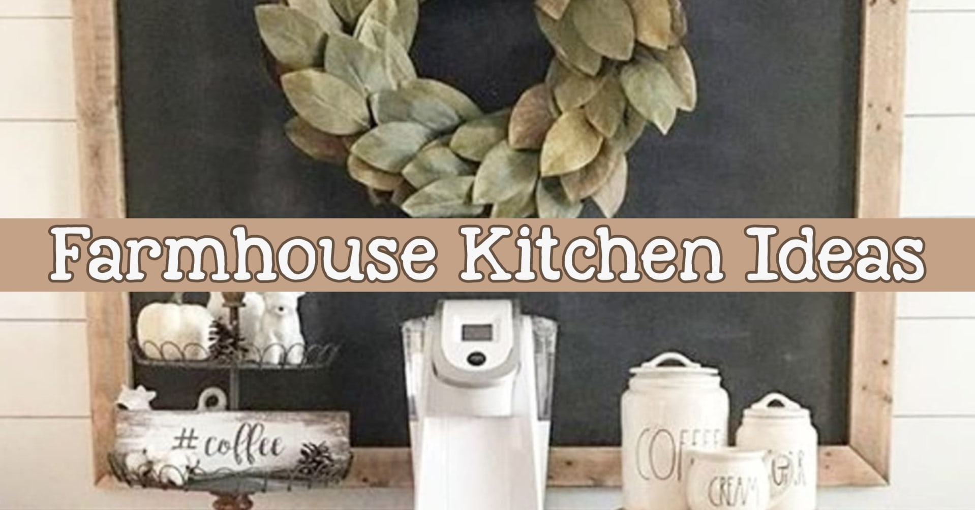 Farmhouse Kitchen Canister Sets And Farmhouse Kitchen Decor Ideas