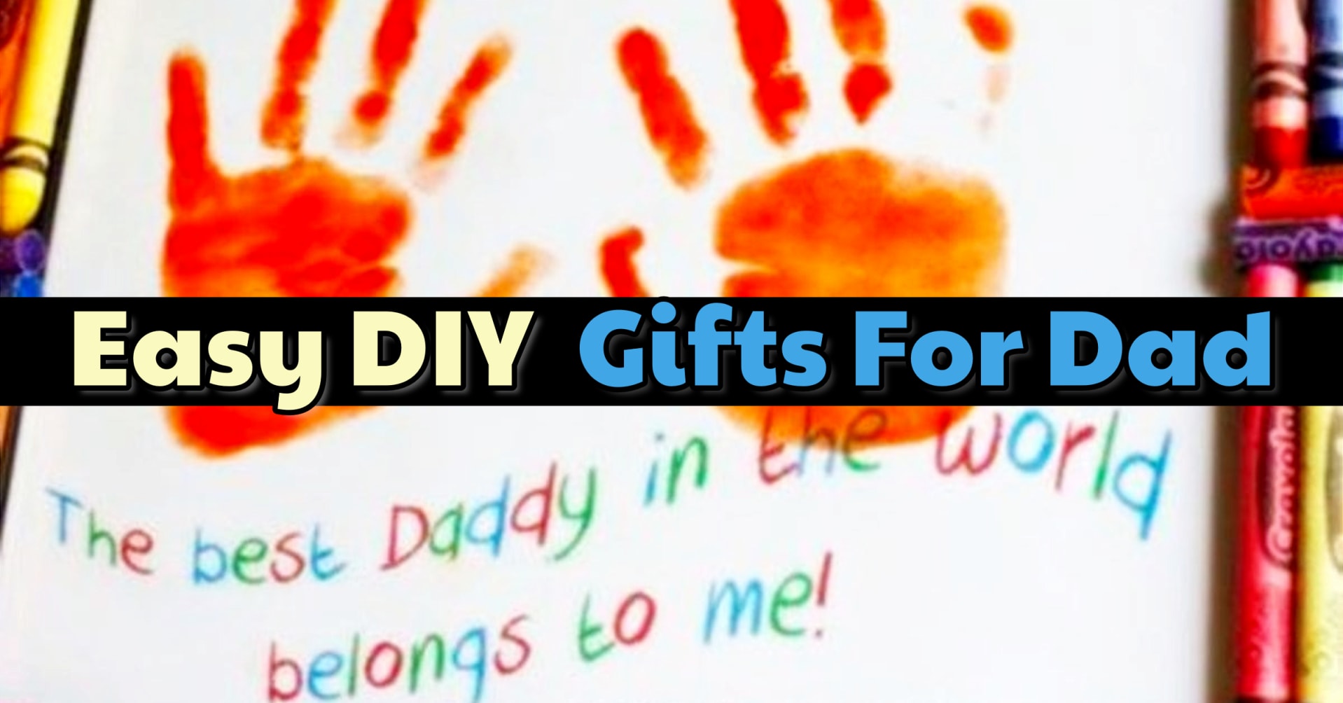 kids diy fathers day gifts