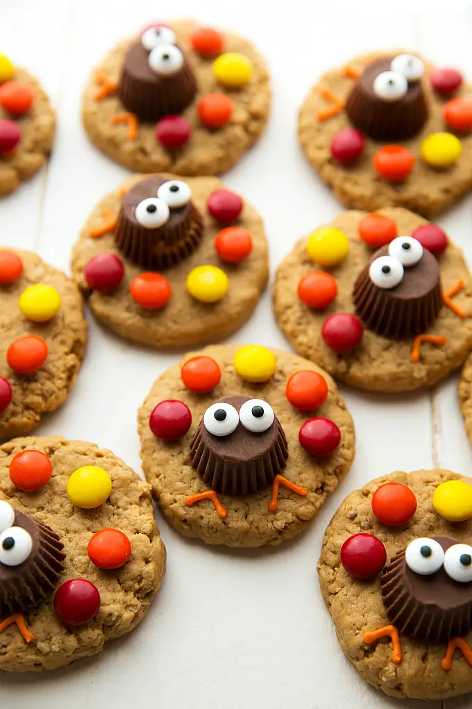 Cute DIY Thanksgiving cookies ideas