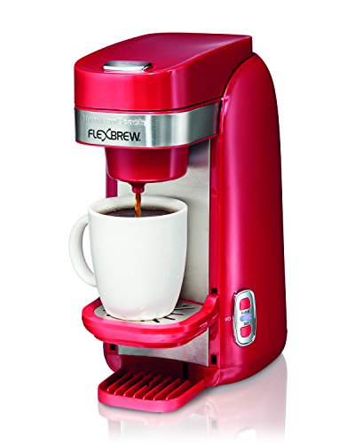 Hamilton Beach Single-Serve Coffee Maker, FlexBrew - Red (49960)