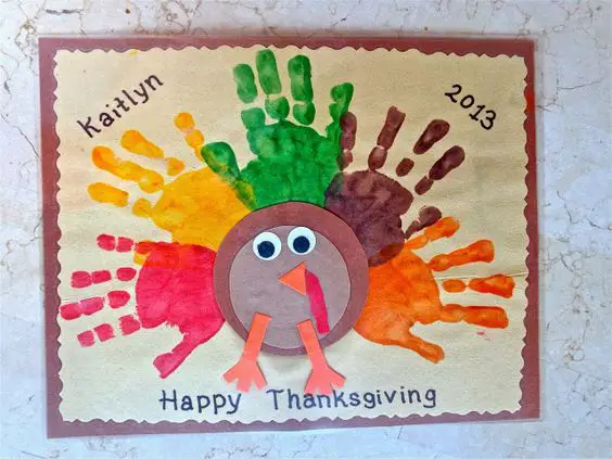 Thanksgiving Crafts for Preschool - Pre-K Kids to Make - Thanksgiving crafts placemats for kids