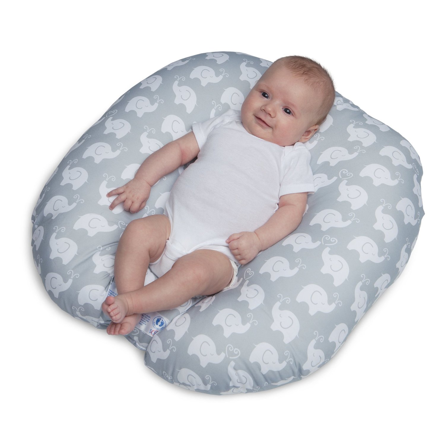 Inexpensive baby shower gift idea - a newborn boppy pillow.  ALL moms want and NEED this.