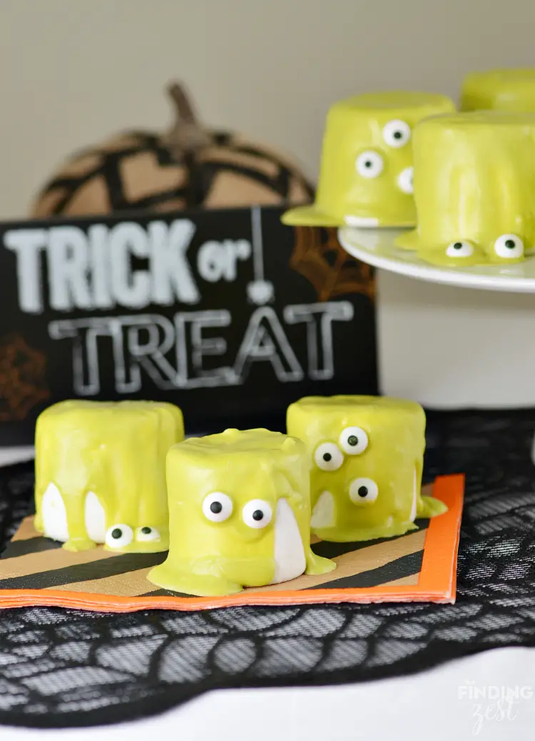 Fun Halloween Recipe: Marshmallow Monsters!