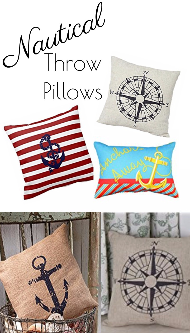 Nautical Throw Pillows