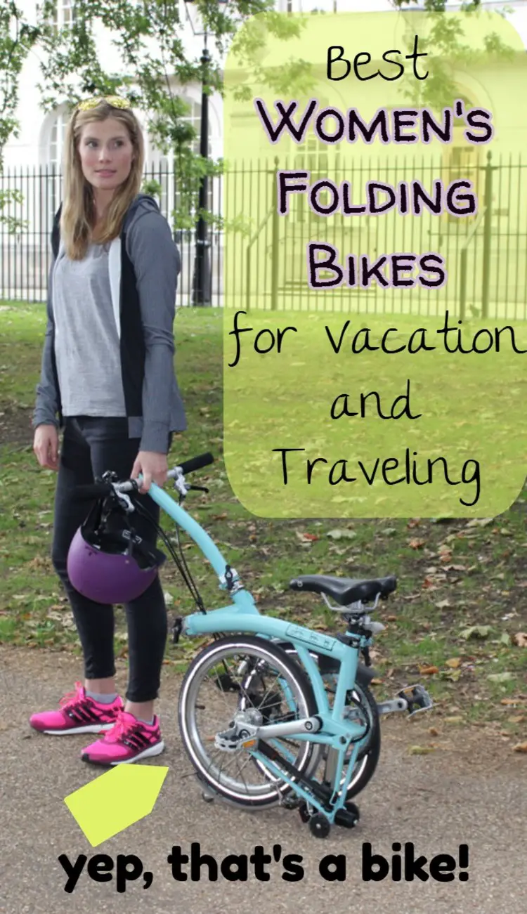 These folding bikes are SUCH a super idea for getting around when I'm camping and traveling (would be so much fun to use while at the beach!).  This page has lots of cheap folding bikes that are perfect for women on the go (like me!)