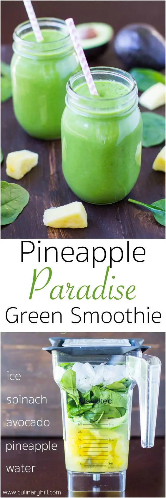 This smoothie recipe is Vegan, Gluten free, and Paleo-friendly
