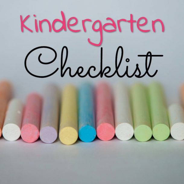 Free Printable Kindergarten Readiness Checklist PDF Sheets For 2023