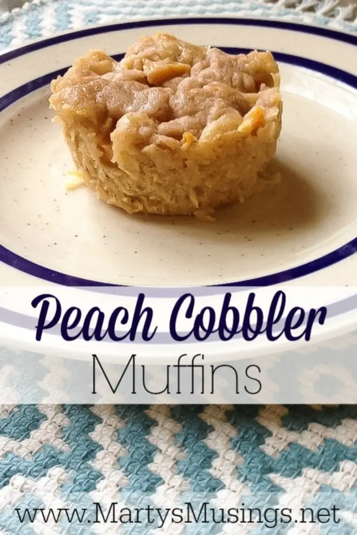 These peach cobbler muffins, with their decadent browned butter flavor, and crunchy, nutmeg-y streusel topping, are for me, such a perfect display of the simple summer days that I remember as a young girl.... SOOO yummy (and easy to make!)