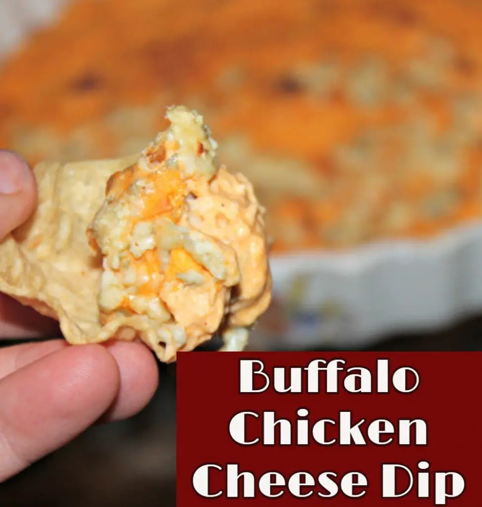 Simple party appetizer crowd pleaser idea: Buffalo Chicken Cheese Dip Recipe