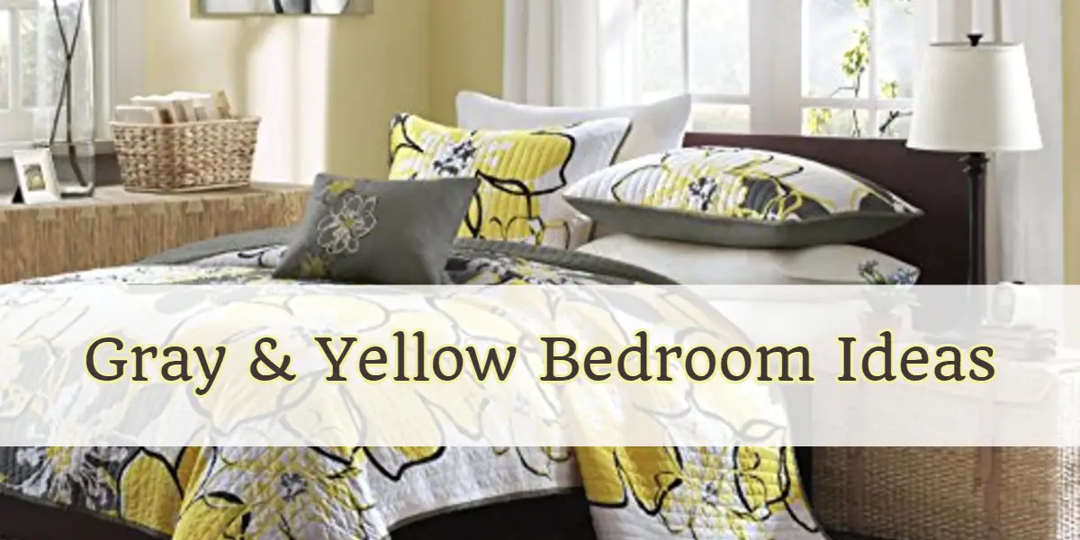  Gray  and Yellow  Bedding Bedroom  Decor  Ideas  We Love 