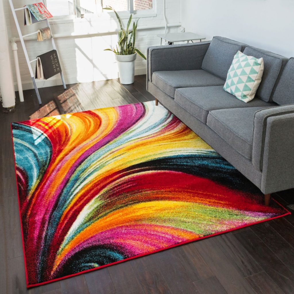 LOVE this area rug - the bright colors are awesome!