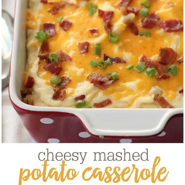 easy Thanksgiving side dishes – make ahead recipes, vegetable side dishes, casserole recipes, side dishes you can make in your slow cooker, traditional side dish ideas, and some healthy Thanksgiving dinner side dish ideas - cheesy potato casserole
