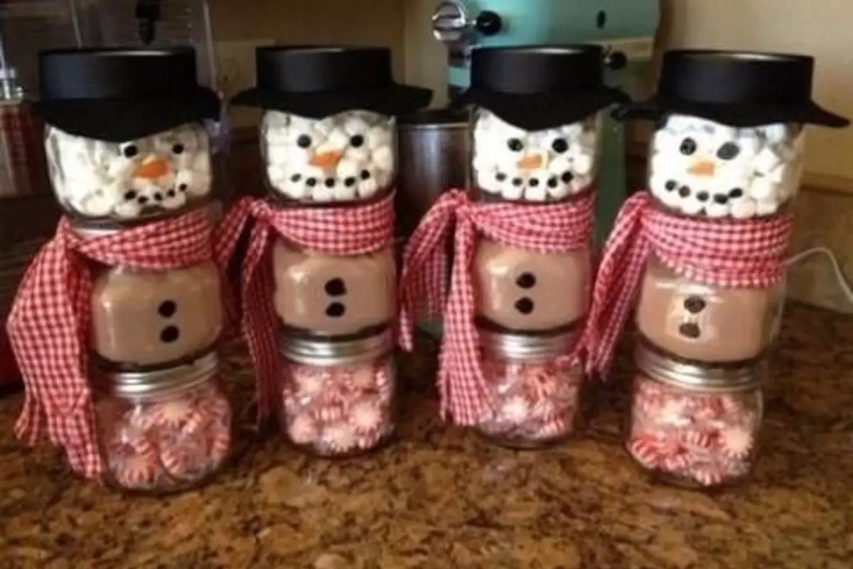Christmas Jar Gift Ideas Christmas jar mason diy gift craft holiday ...