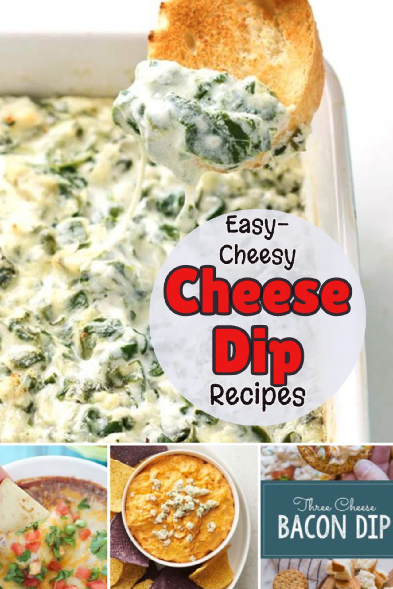 Easy cheese dip recipes for a crowd.  Easy Cheesy Cheese Dip Recipes - Great Appetizer Ideas!