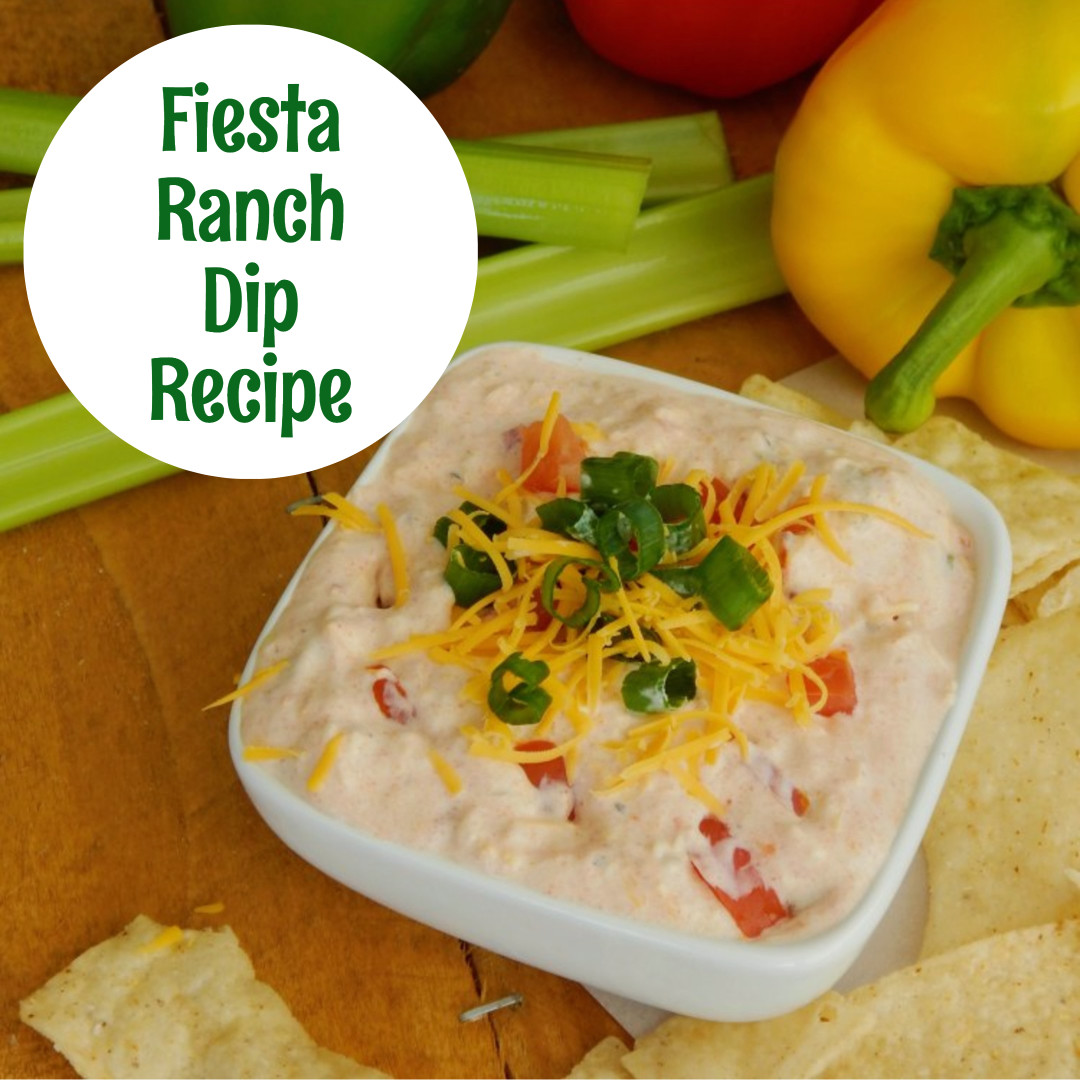 Fiesta Ranch Dip Recipe. My favorite cold ranch dip recipes for veggies and chip that are all super easy to make and insanely good crowd pleasing recipes. They are truly the perfect party food!