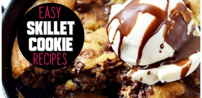 Skillet Cookie Recipes – Deep Dish Cookies Made In a Cast Iron Skillet