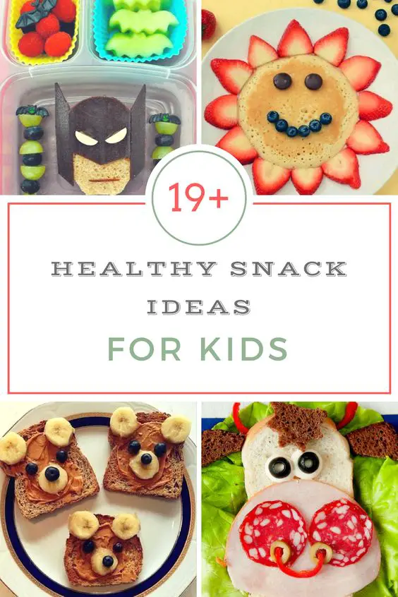 Healthy Snacks for Kids - quick healthy snacks for kids on the go, for kids to make and healthy snacks for kids lunch boxes at school - easy and fun healthy snacks for toddlers and preschoolers - fun school snacks for kids too!