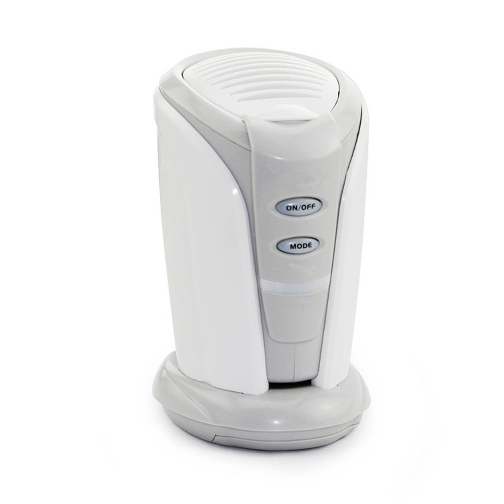 Mini home air purifier for bathroom, laundry room, or other small spaces