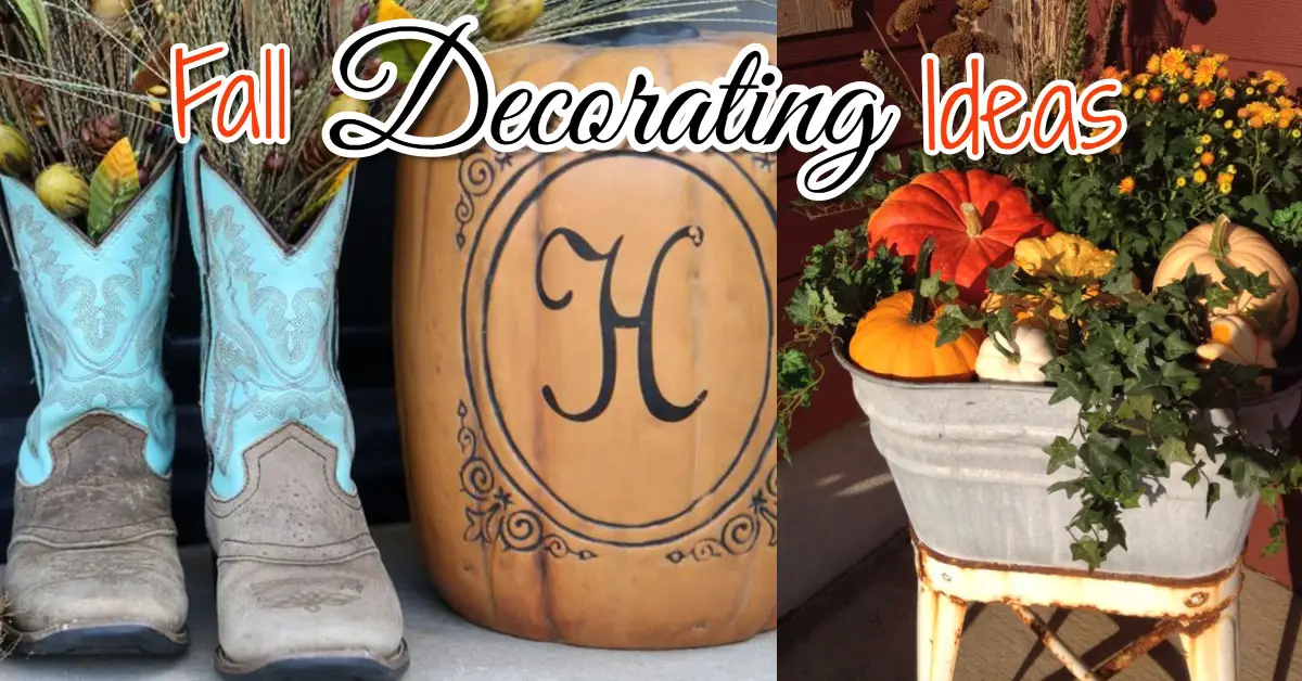 Gorgeous DIY Fall decorating ideas for the home - easy DIY Fall decor inspiration for your house.