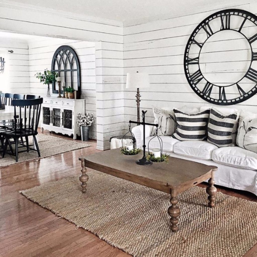 Farmhouse Living Rooms • Modern Farmhouse Living Room Decor Ideas