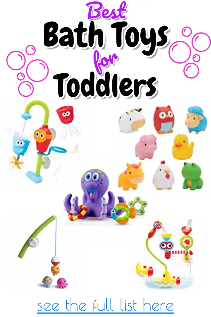 The 15 best toddler bath toys - Rub a Dub Dub making bath time fun AND educational with these bath toys toddlers love!
