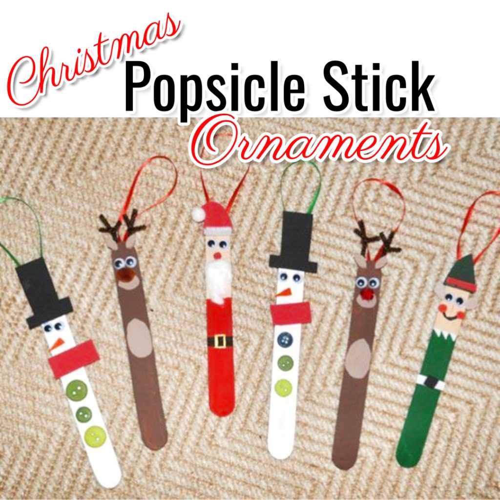 Popsicle Stick Christmas Crafts -See the DIY Holiday ...