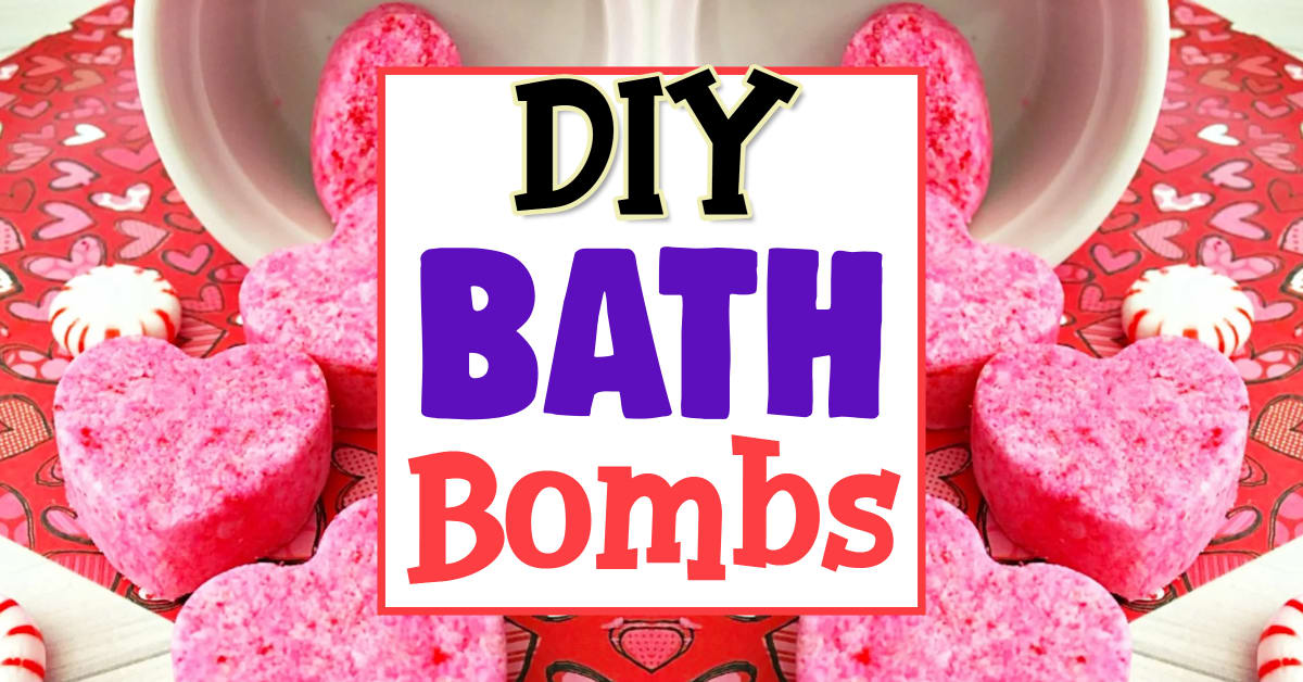 DIY bath bombs - recipes, video tutorials and instructions to learn how to make fizzy bath boms at home