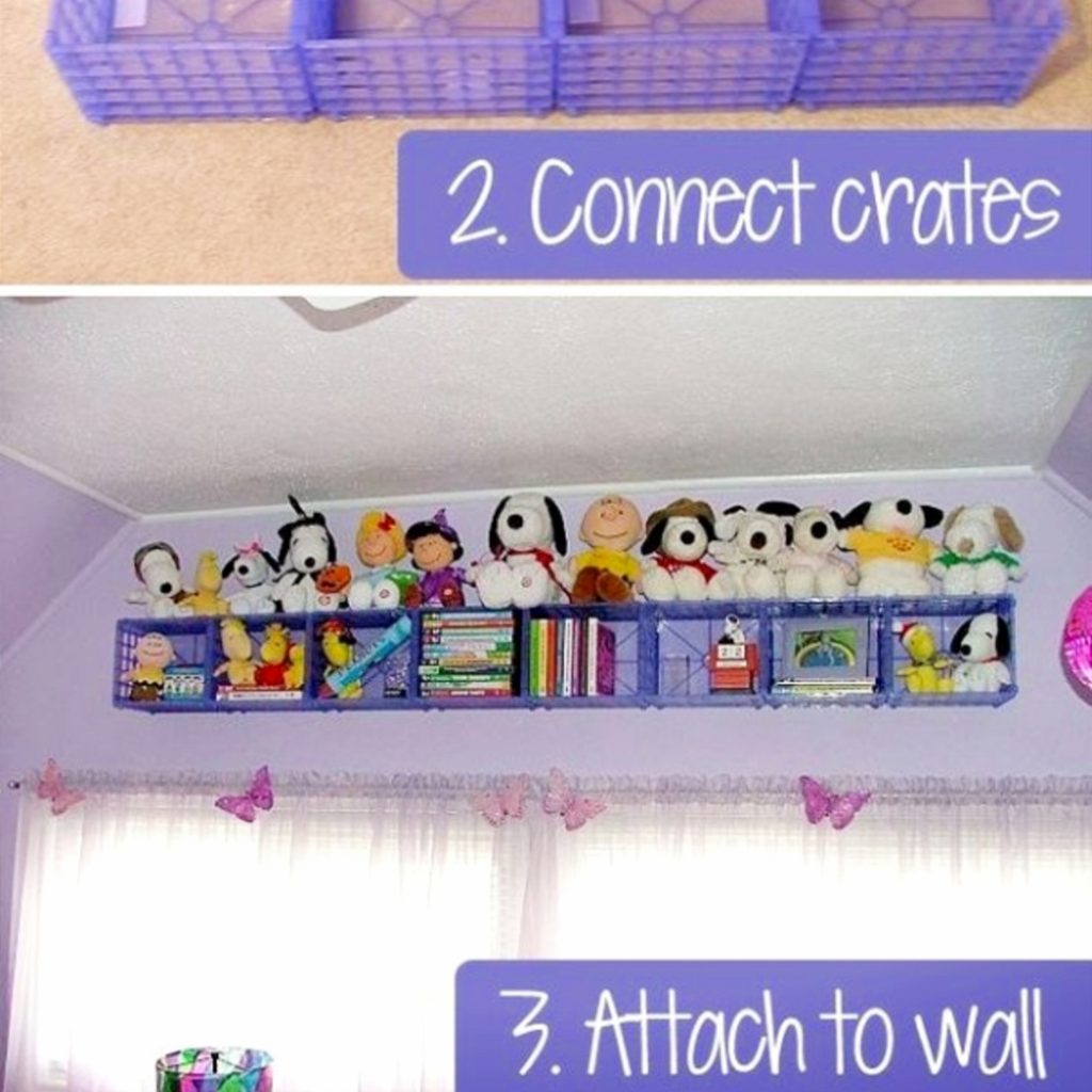 Creative DIY Storage Solutions for Small Spaces, Small Rooms, Small Houses, Apartments, Cottages and Condos.  Storage hacks and organization ideas to get more room for organizing clutter and other stuff