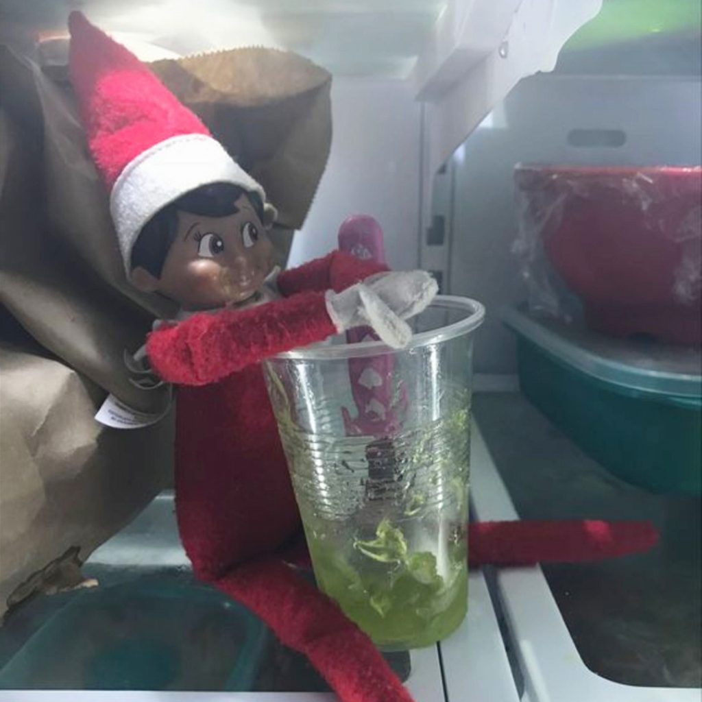 Elf on the Shelf idea for tonight