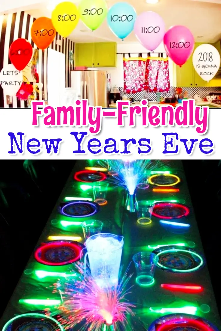 Family friendly New Years Eve ideas - Ideas for kids on New Years Eve