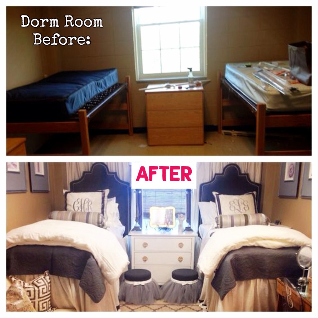Dorm Room Decorating Ideas and Dorm Essentials #dormroomideas #gettingorganized #goals