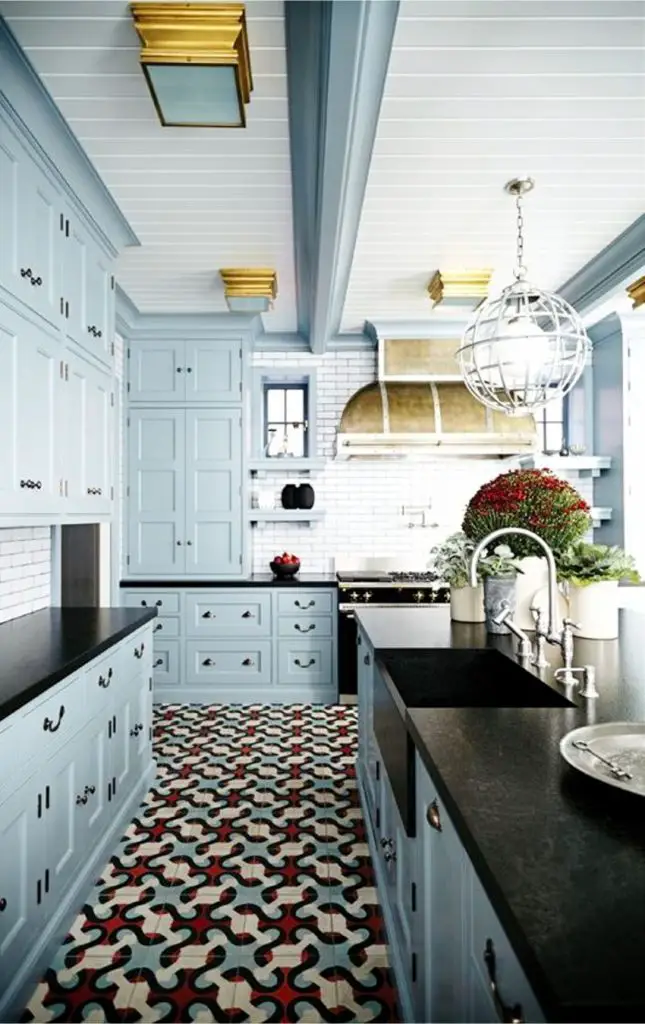 Paint Colors For Kitchen Cabinets: Popular Painted Kitchen ...