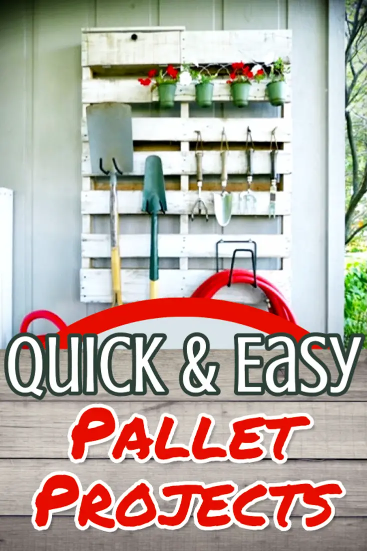 Pallet ideas - Quick and Easy Pallet Projects to Make