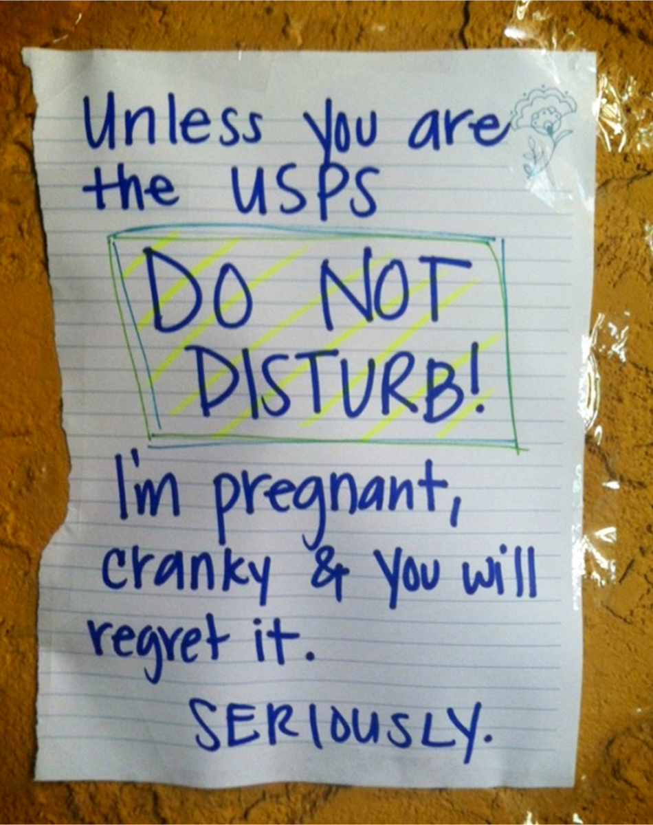 Funny about pregnancy - funny so not disturb sign for pregnant women #funny #momhacks #goals