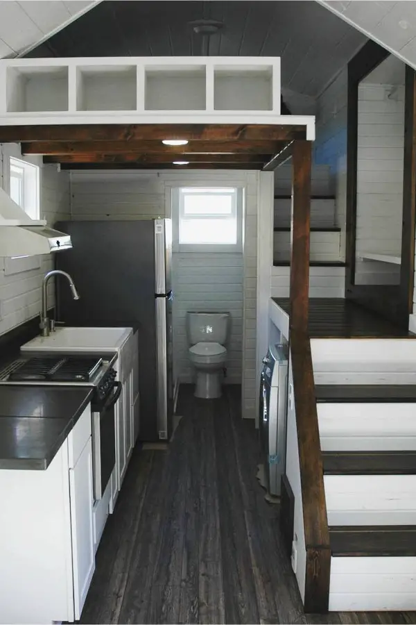 Tiny House Ideas - Inside tiny houses images - tiny house bathroom and kitchen ideas - small tiny home floor plans and layout ideas - see tiny house interiors and exteriors, floor plans and more - pictures of tiny houses inside and out