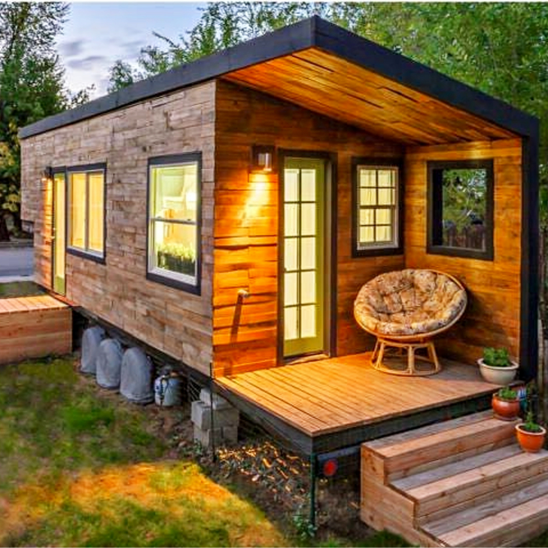 Tiny House Ideas - Inside tiny houses images - see tiny house interiors and exteriors, floor plans and more - pictures of tiny houses inside and out like HGTV Tiny Homes