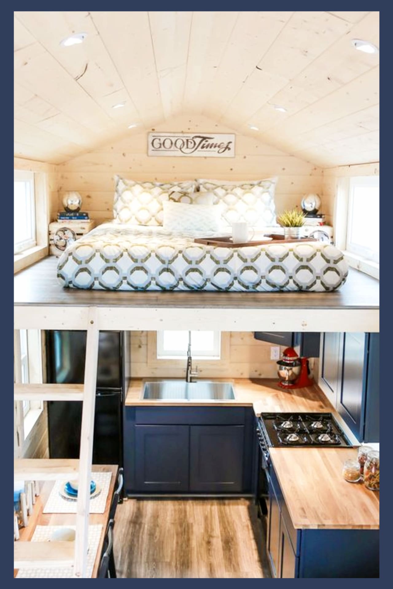 Tiny House Ideas! pictures of tiny houses inside and out Love HGTV Tiny Homes? Take a look inside tiny houses with these tiny house interior photos and images (interior AND exterior) These tiny house designs and floor plans are perfect tiny house plans under 1000 sq ft - they're like a tiny apartment on wheels for tiny home communities! Tiny house bedroom ideas - loft ideas for tiny home