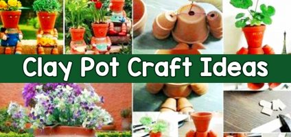 Clay Pot Ideas – Cute Things To Make Out Of Clay Pots (Pictures of Painted Clay Pots too!)