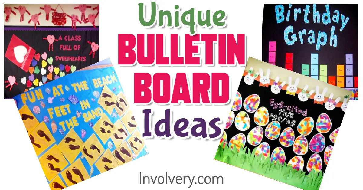 Clever Bulletin Board Ideas - unique bulletin board ideas for teachers - high school, middle school, back to school, Christmas, office, elementary, Pre-K, day care, kindergarten and Sunday school.