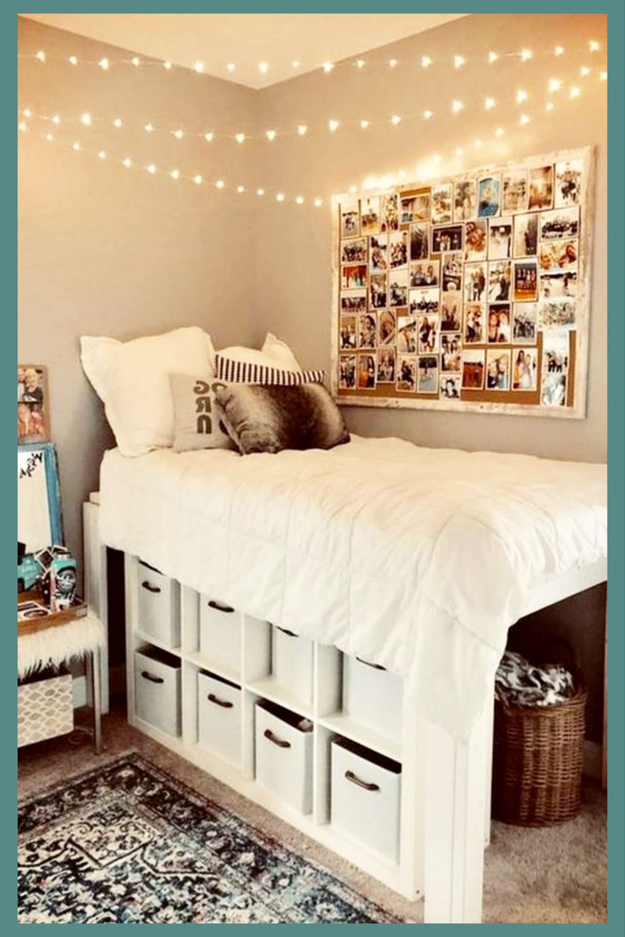 Room Decorating Ideas Diy : Dorm Room Bed Diy Decor College Cool ...