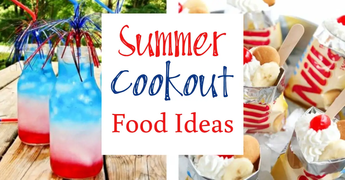 Food ideas for a Summer Cookout - Easy BBQ Party and 4th of July Party recipes and food ideas we LOVE.  Gauranteed CROWD PLEASERS