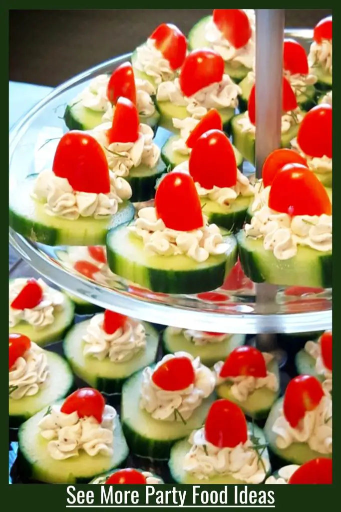 Simple summer party appetizer and salads ideas