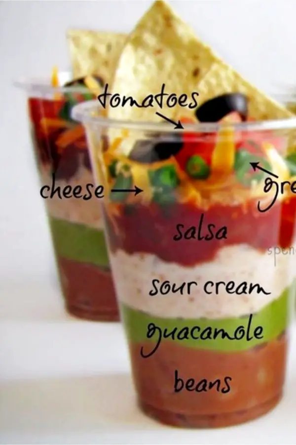 Summer BBQ Food Ideas - Tacos in a cup - great for a summer cookout or get together - easy crowd-pleasers