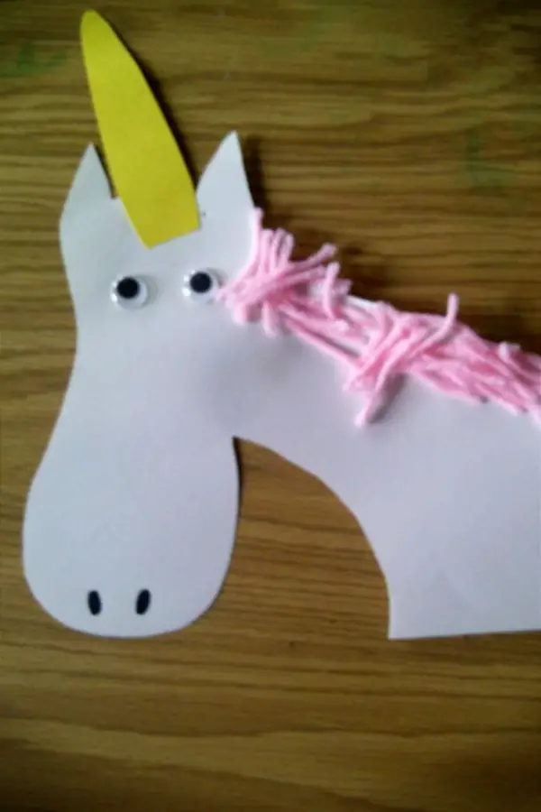 Easy Paper Crafts for Kids - Make a Paper Unicorn