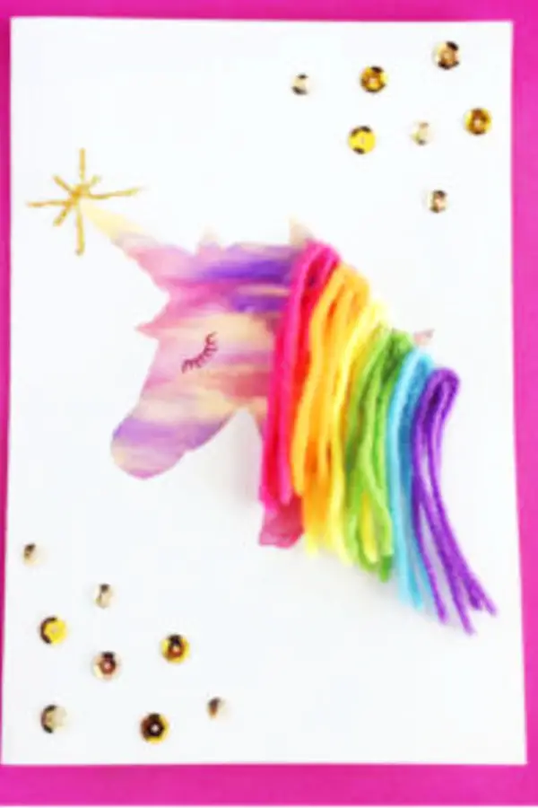 Fun and easy Unicorn Crafts and Craft Ideas for Kids To Make at Home or at School