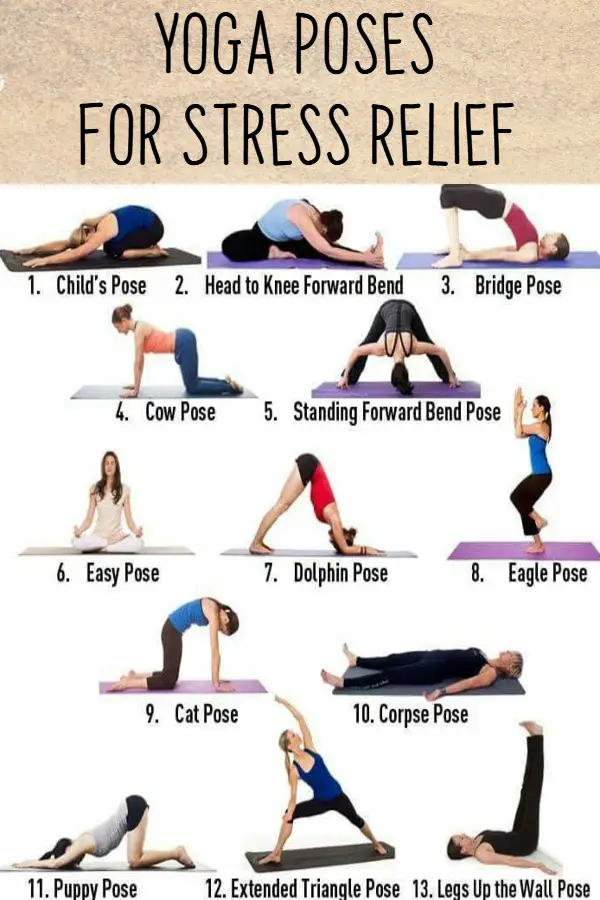 Yoga Asanas For Stress Relief - Wigrasa